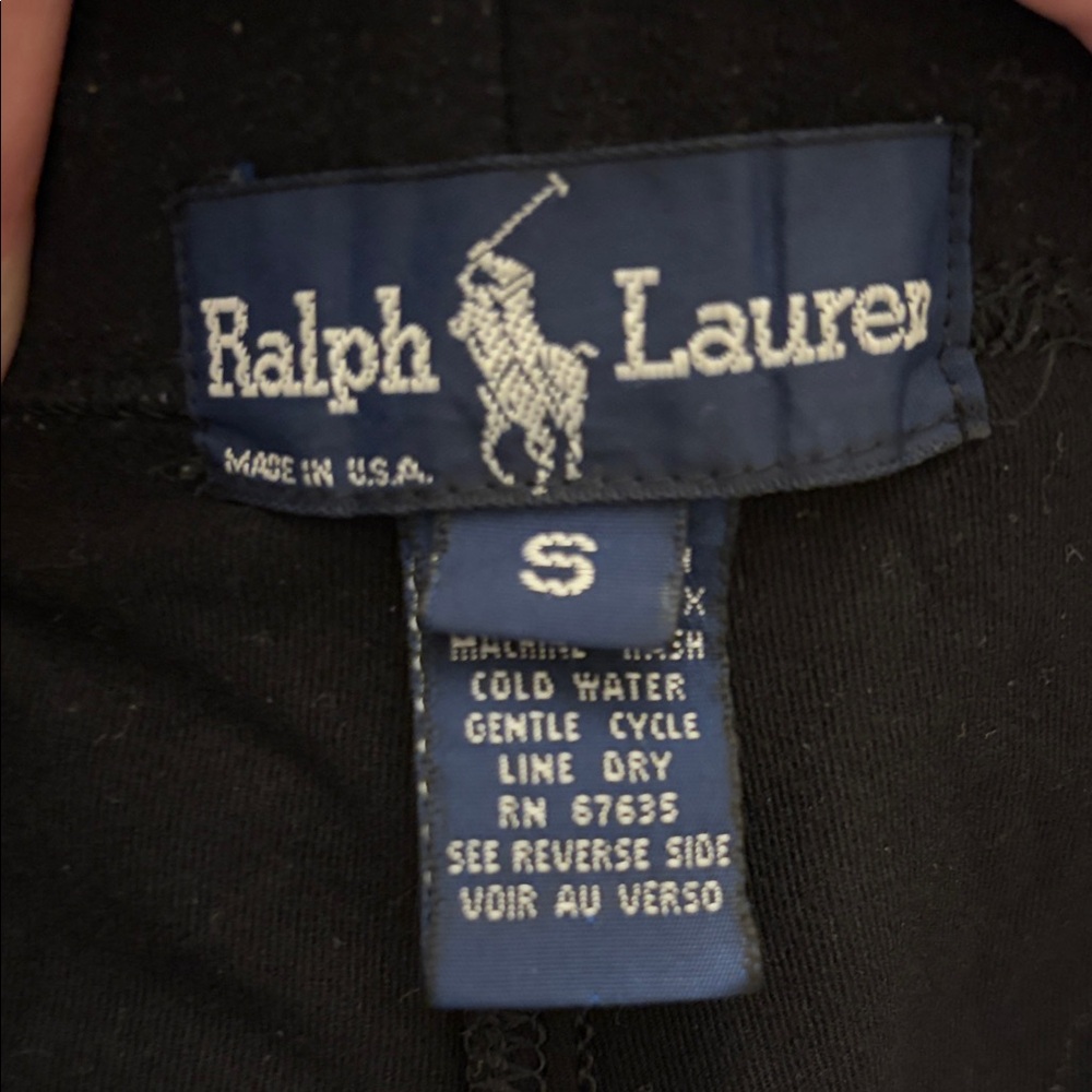 Ralph Lauren Black Leggings size small